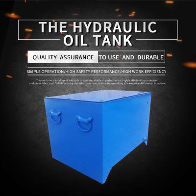 The hydraulic oil tank
