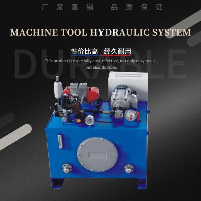 Machine tool hydraulic system 